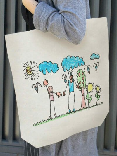eco tote bolsa personalizada dibujos mr broc